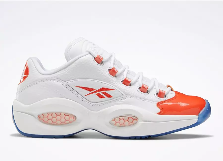 Reebok Question Low Patent Vivid Orange Toe FX4999 Datum izdavanja