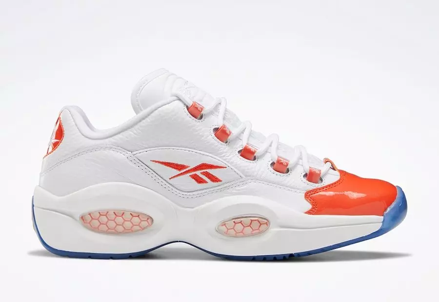 Reebok Question Low Patent Vivid Orange Toe FX4999 תאריך שחרור