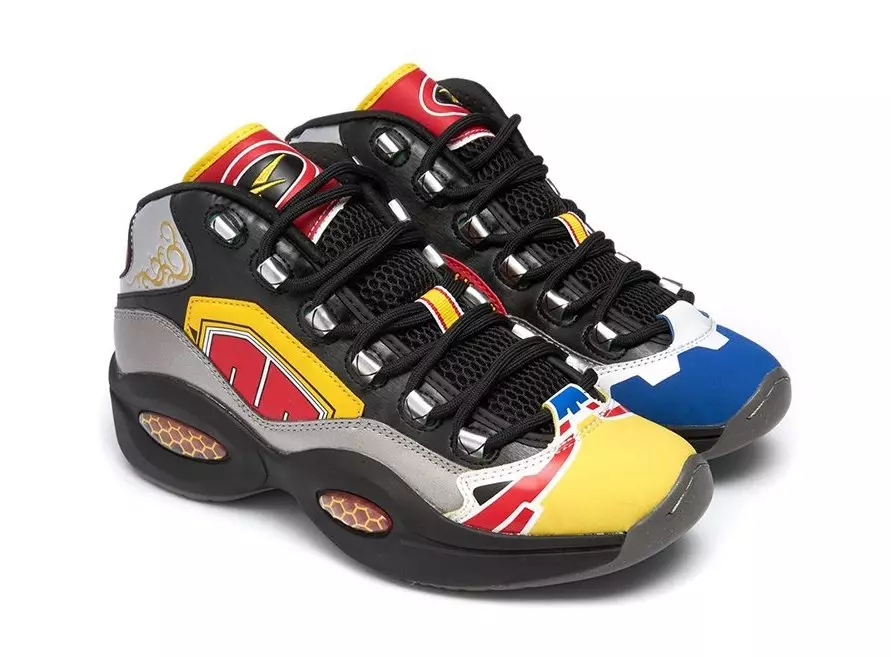 Power Rangers x Reebok Question Stredný dátum vydania „Megazordu“. 7528_1