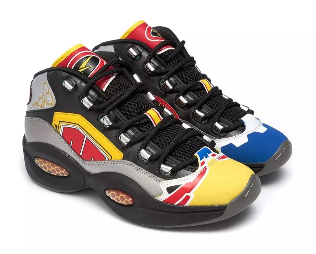 Power Rangers Reebok Question Mid Megazord GY0590 izlaišanas datums