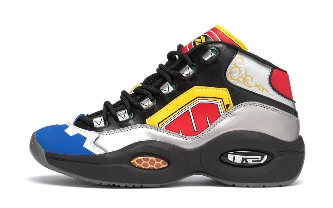 Power Rangers Reebok Question Mid Megazord GY0590 Megjelenés dátuma