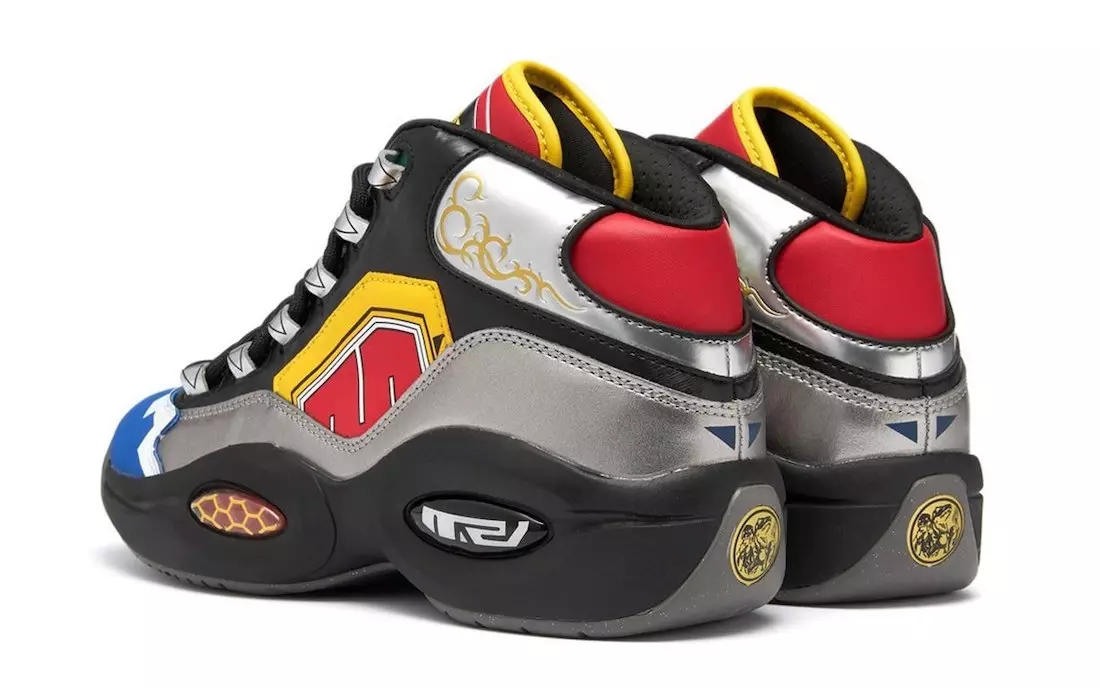 Power Rangers Reebok Question Mid Megazord GY0590 Թողարկման ամսաթիվ