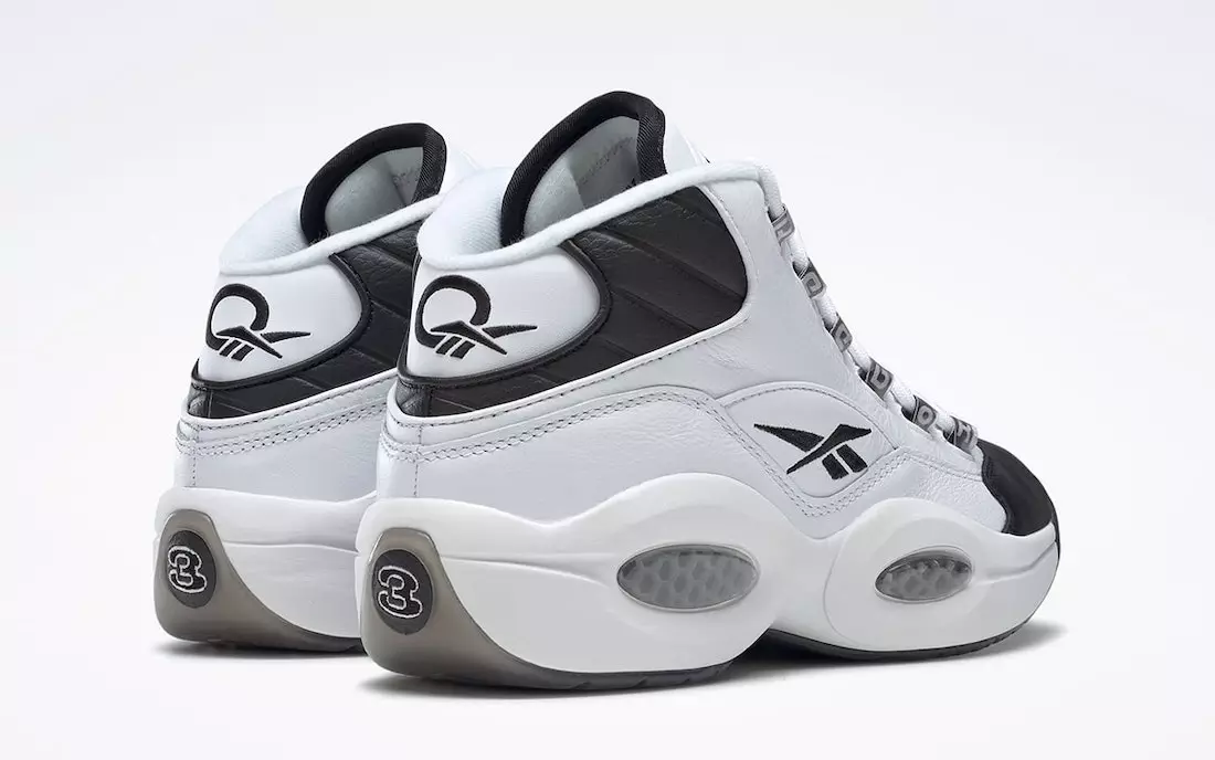 Reebok Question Mid Black White GX5260 გამოშვების თარიღი