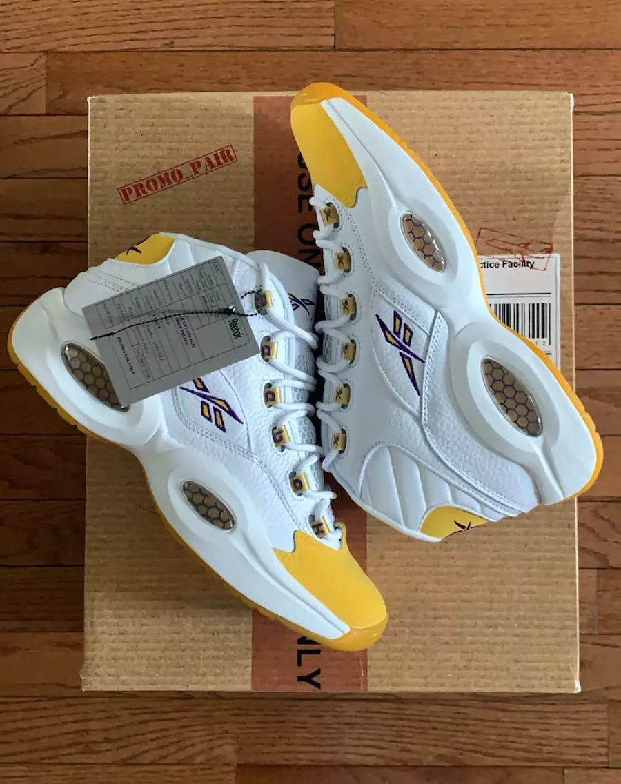 Reebok Întrebare Kobe Yellow Toe PE