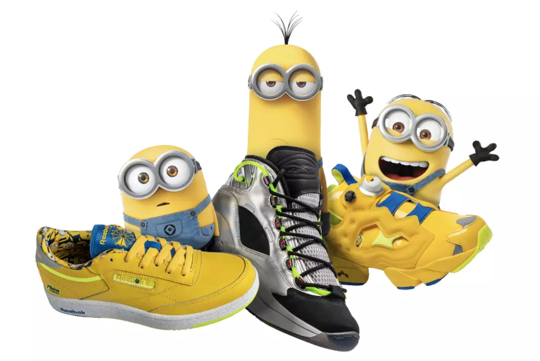 Minions Reebok Rise vun Gru Collection