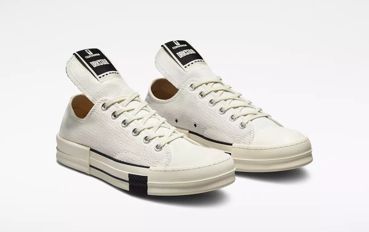 Rick Owens DRKSHDW Converse DRKSTAR Chuck 70 2022 Ημερομηνία κυκλοφορίας