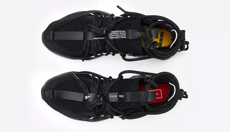 Pyer Moss Reebok DMX Fusion Experiment Black Дата на издаване