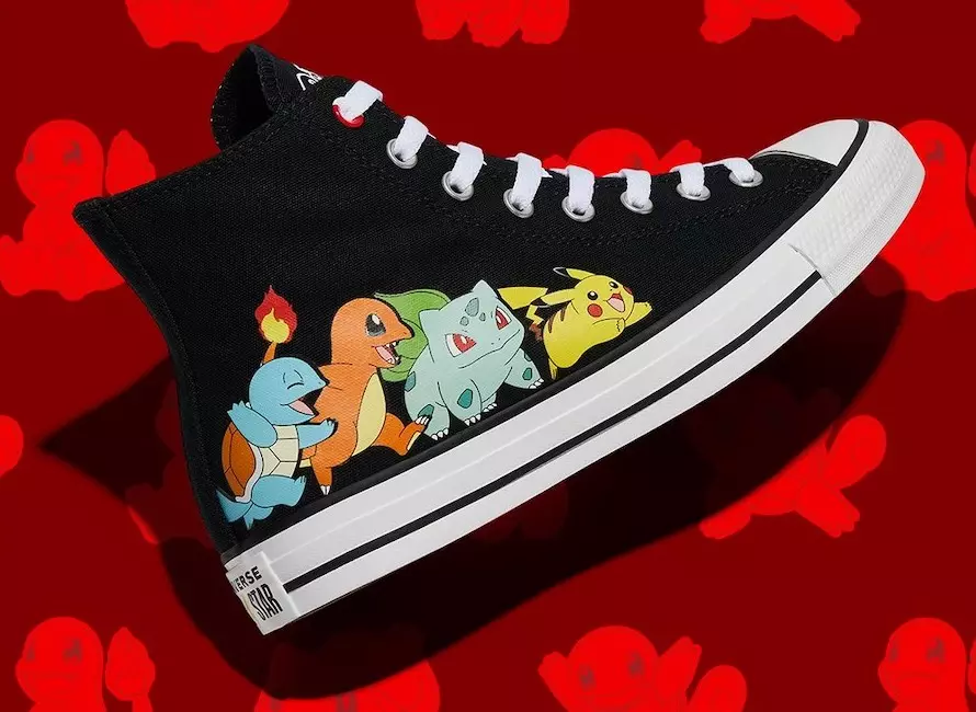 Converse lanza la colección del 25 aniversario de Pokémon