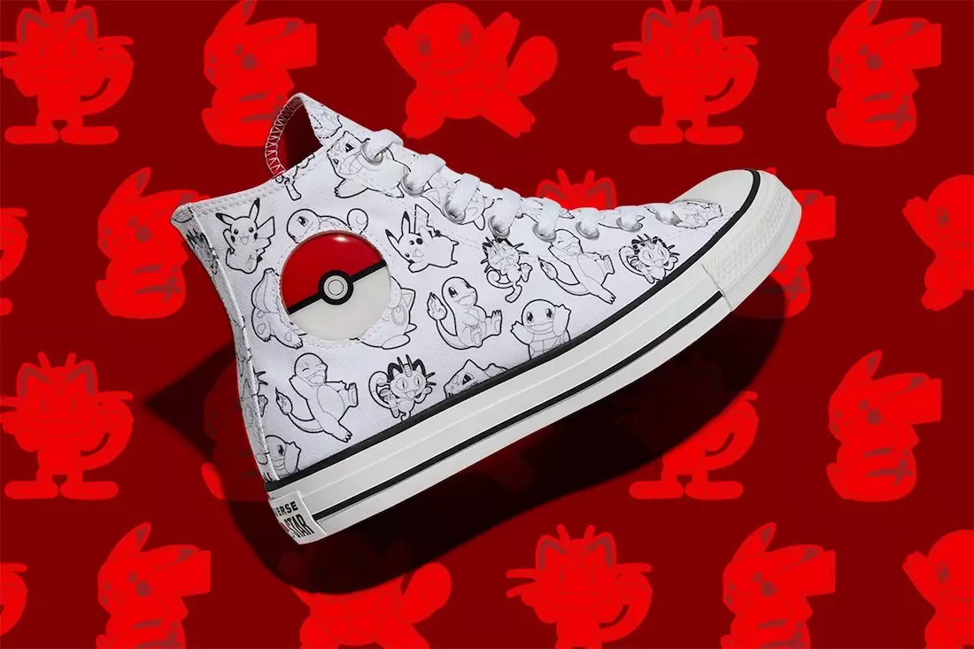 Pokemon Converse Chuck Taylor-ის კოლექციის გამოშვების თარიღი