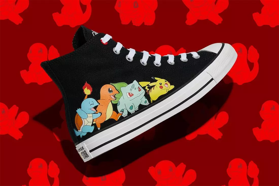 Tarikh Tayangan Koleksi Pokemon Converse Chuck Taylor