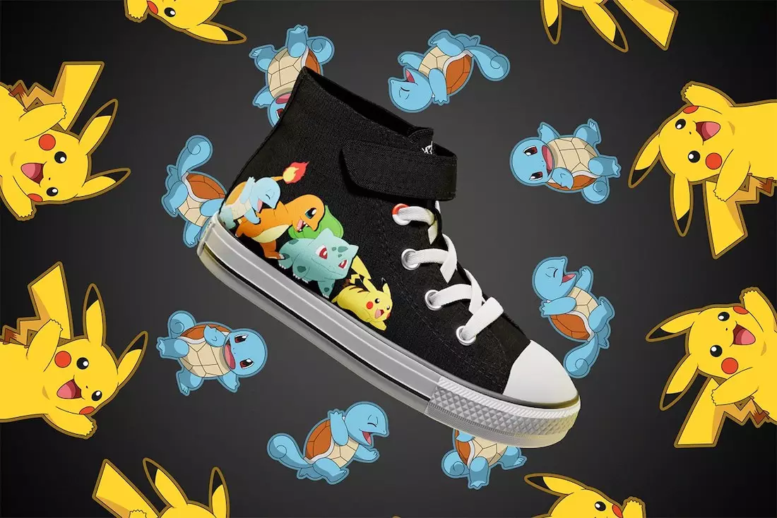 Pokemon Converse Чак Тейлор коллекциясының шығу күні