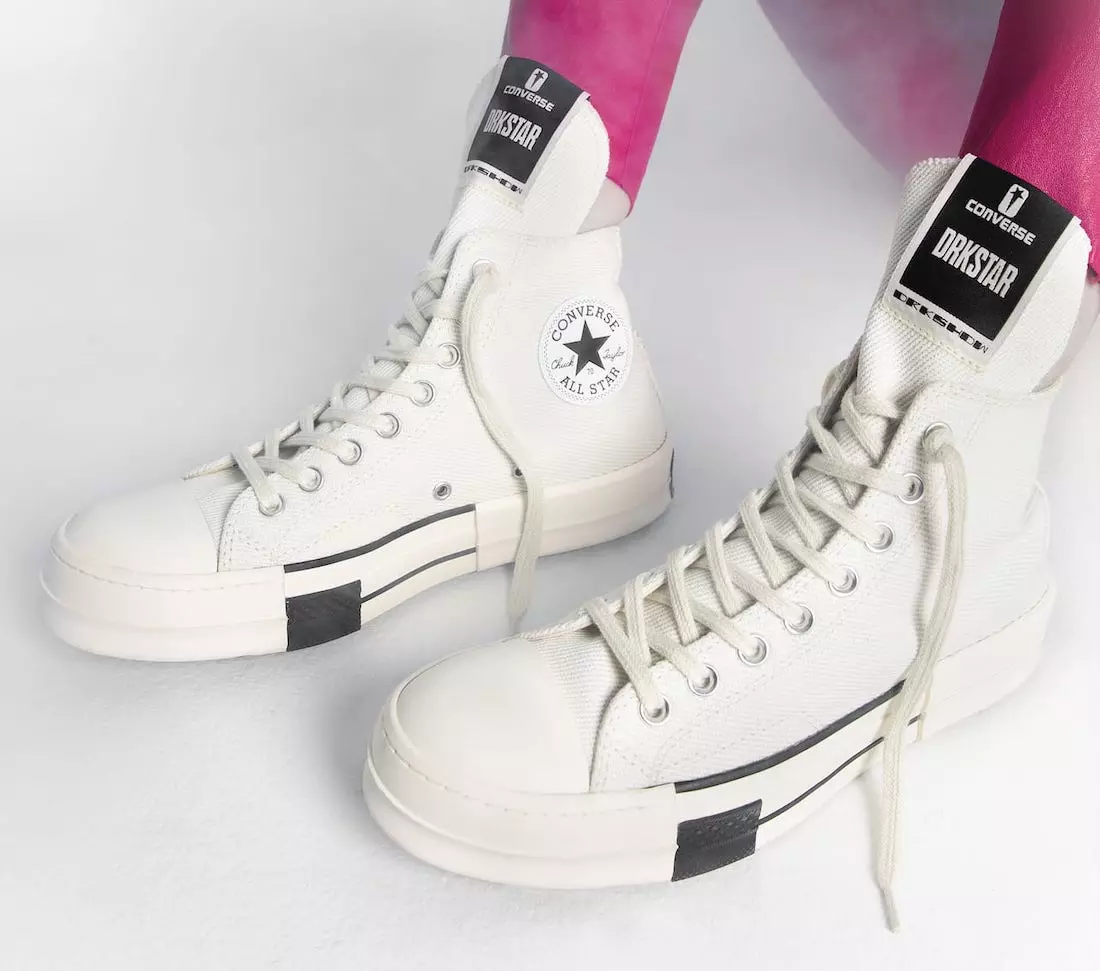 Rick Owens Converse Chuck 70 DRKSHDW DRKSTAR Megjelenés dátuma