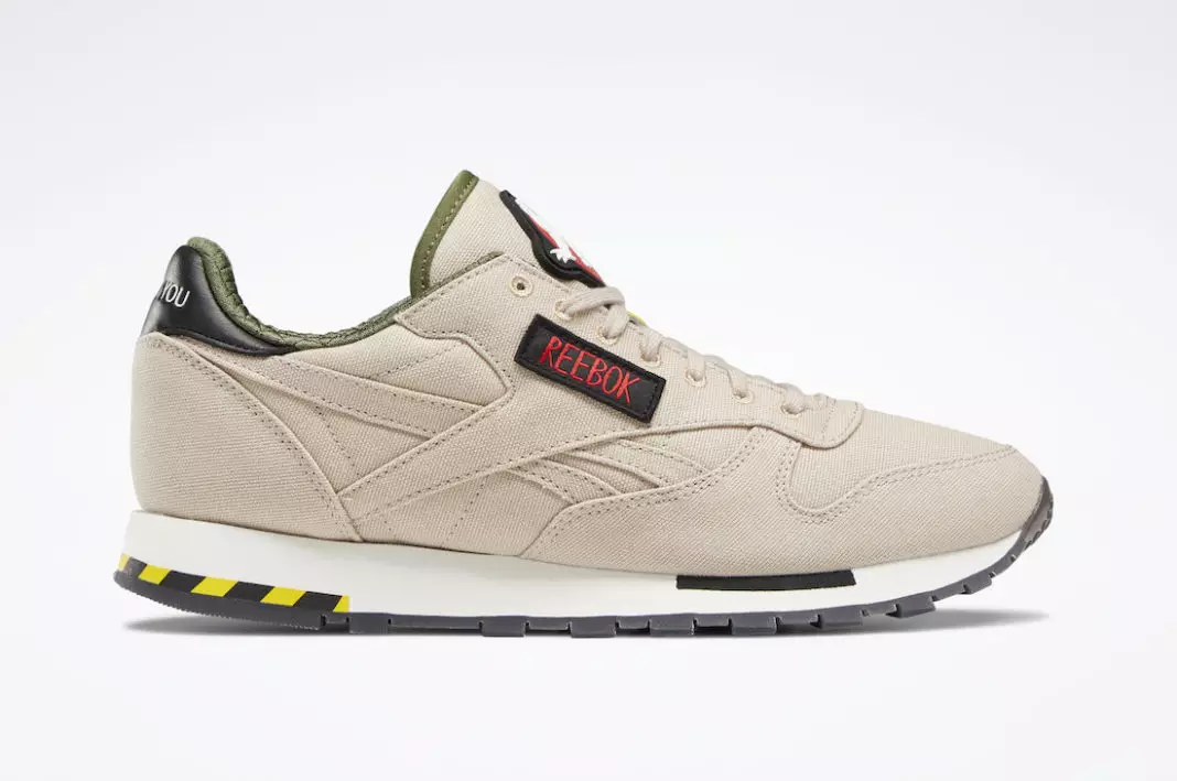 Ghostbusters Reebok Classic Leather H68136 Tarehe ya Kutolewa