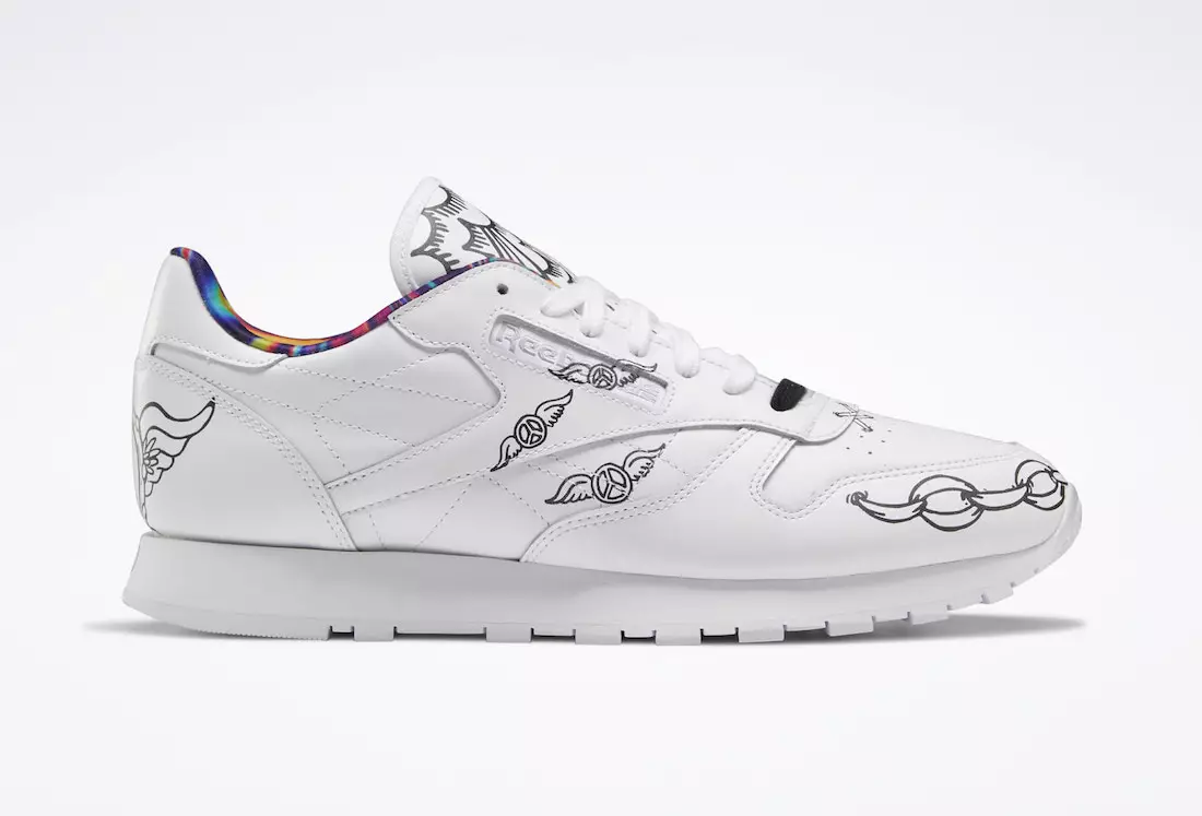 Reebok Classic Leather feston Ditën Ndërkombëtare të Paqes