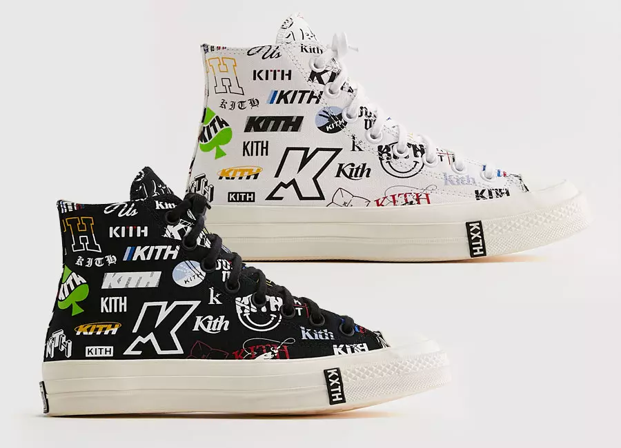 Kith ag Ceiliúradh 10 mBliana Le Converse Chuck 70 Collab