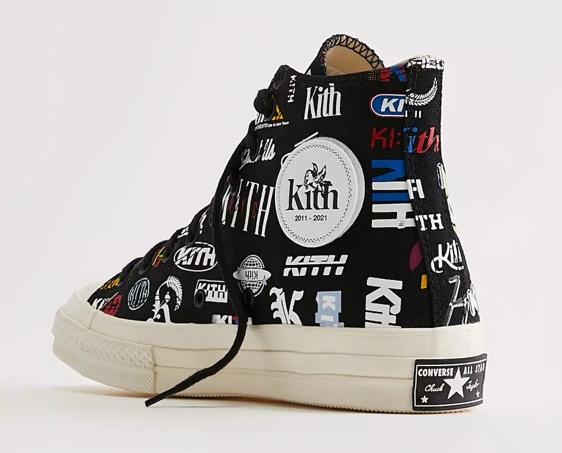 Kith Converse Chuck 70 10-osios metinės išleidimo data