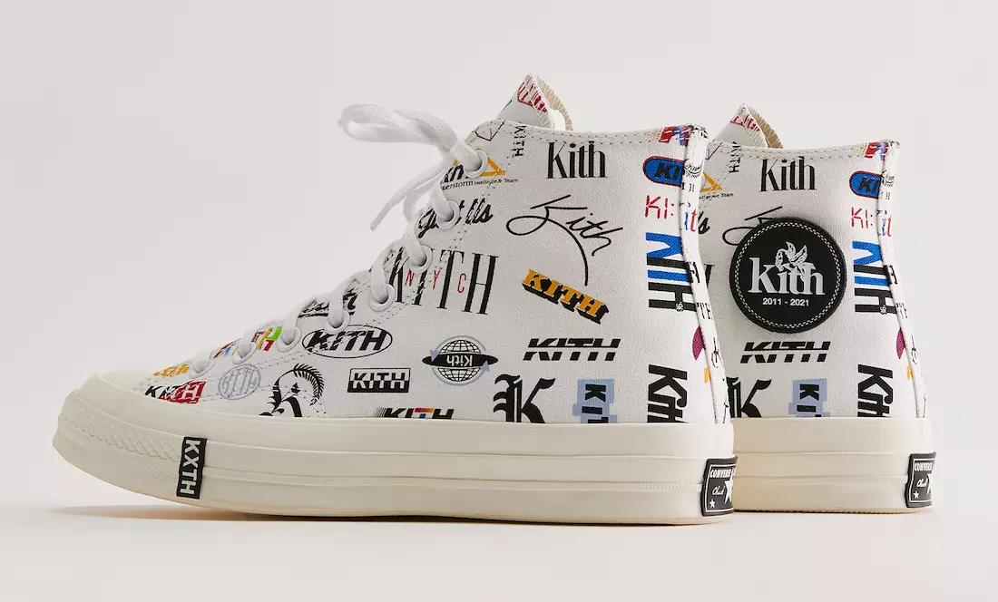 Kith Converse Chuck 70 10-osios metinės išleidimo data