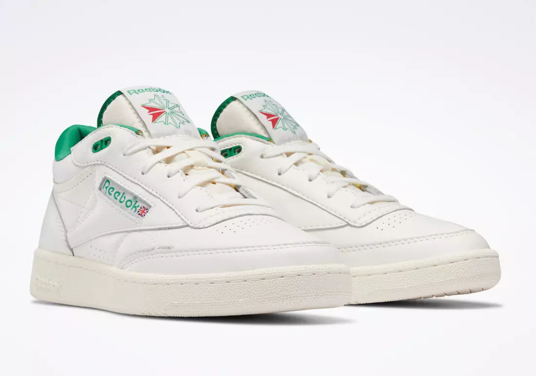 Reebok Club C Mid II Glen Green H68833 გამოშვების თარიღი