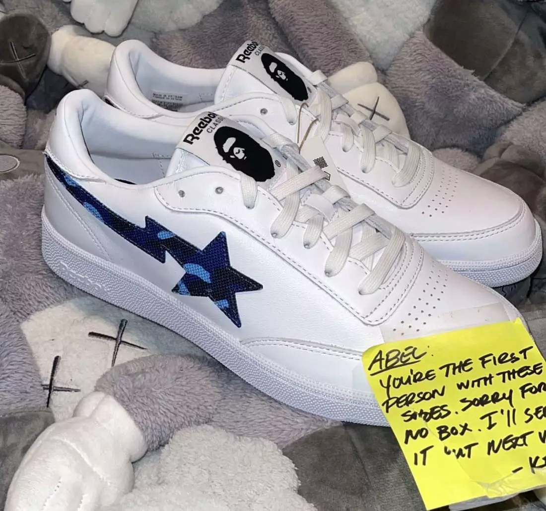 Bape Reebok Club C Bapesta Data di uscita