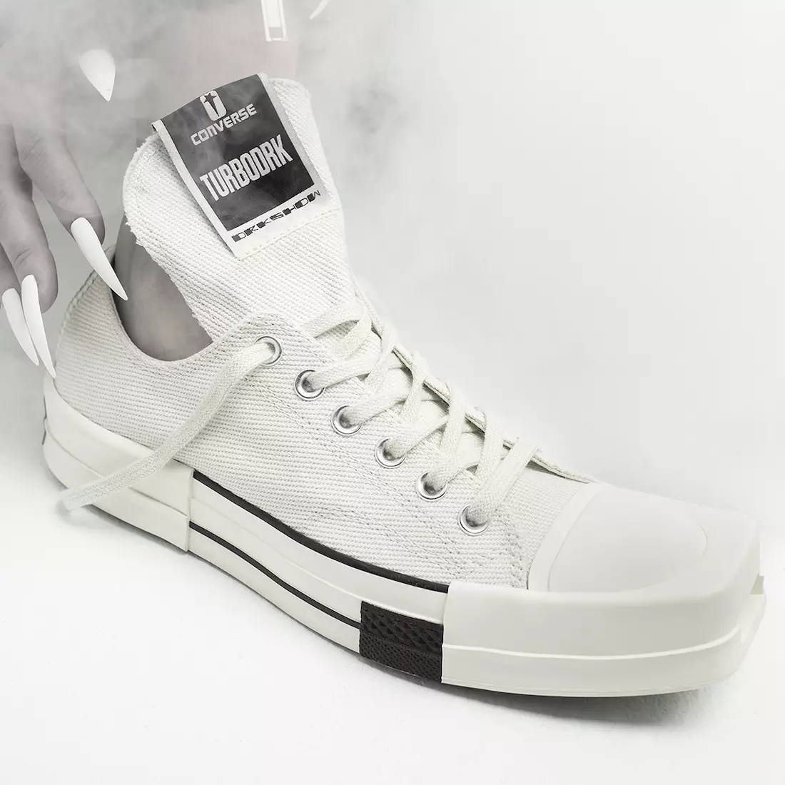 Rick Owens Converse Chuck 70 TURBODRK útgáfudagur