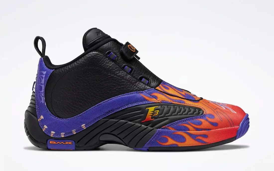 Reebok Answer IV Motorsport Flame Toe Hot Rod FY9689