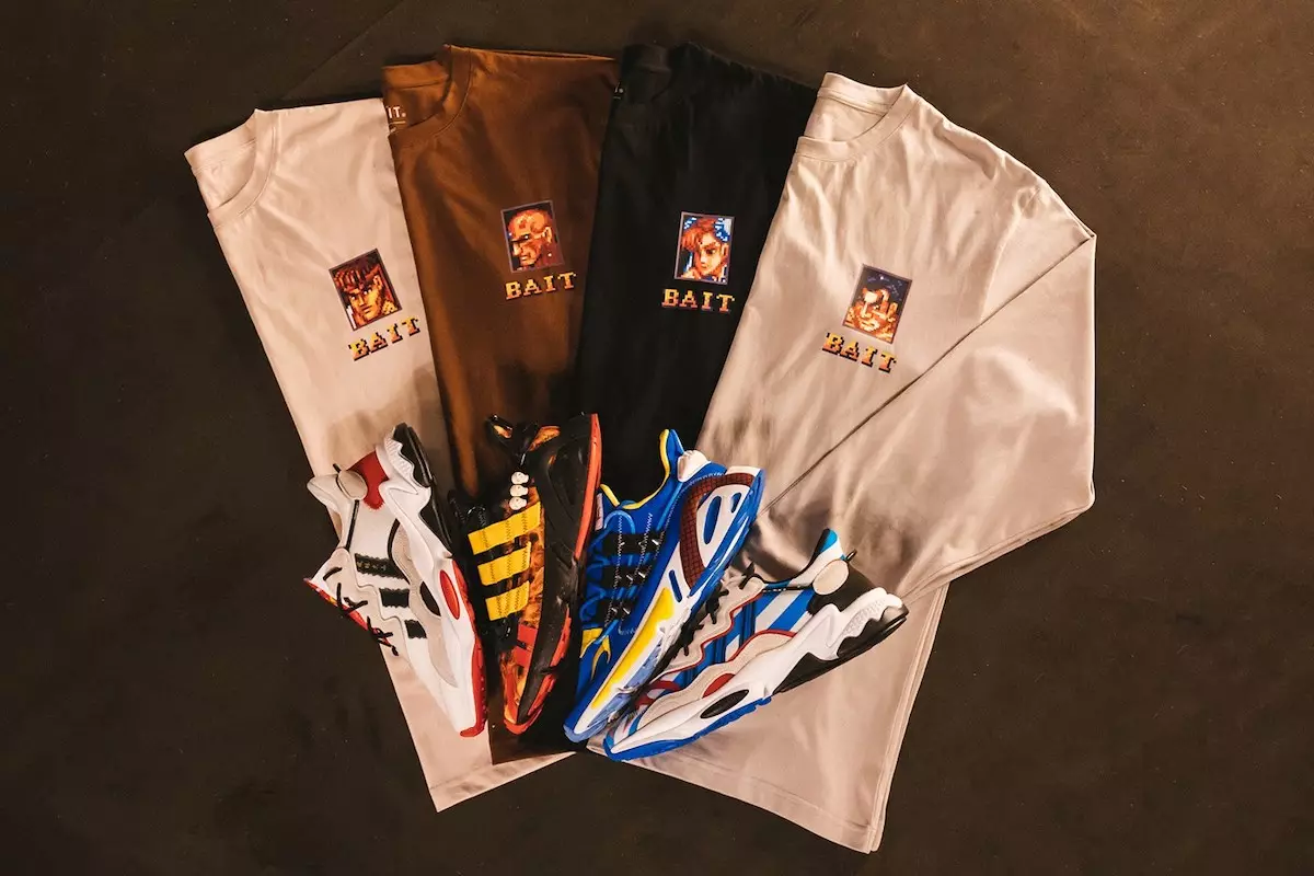 BAIT Street Fighter x adidas Consortium коллекциясын шығарады