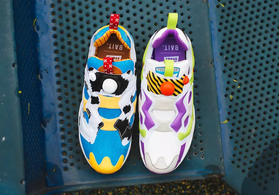 BAIT Toy Story Reebok Instapump Fury გამოშვების თარიღი