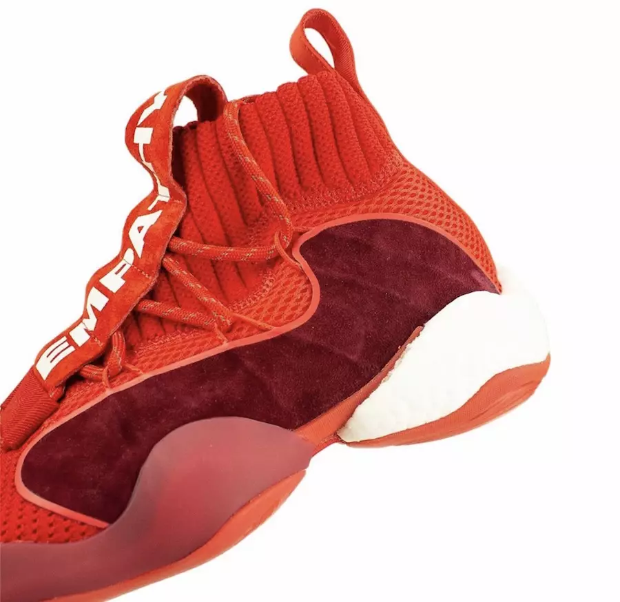 BBC Pharrell adidas BYW Red қазір оның шығу уақыты