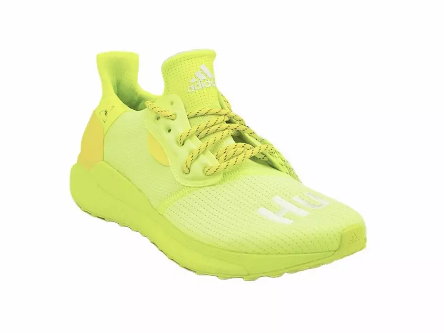 BBC Pharrell adidas Solar Hu Frozen Yellow to jej data premiery