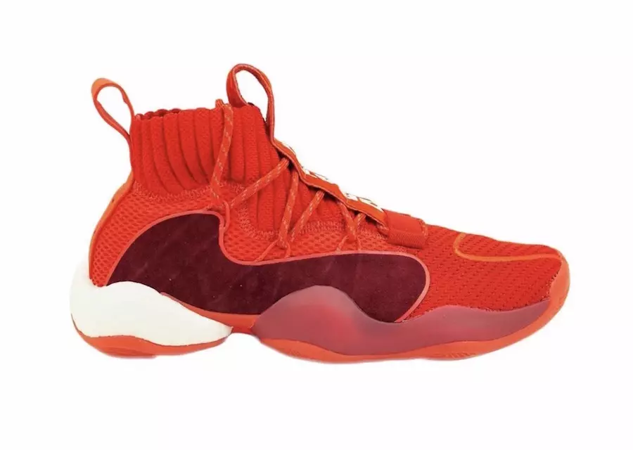 BBC Pharrell adidas BYW Red ახლა მისი დროა გამოსვლის თარიღი