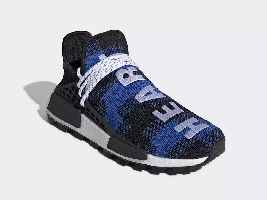 Billionaire Boys Club adidas NMD Hu Heart Mind Blue Plaid EF7387 Tarikh Tayangan