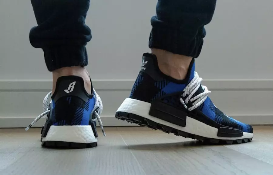 Billionaire Boys Club adidas NMD Hu Heart Mind Blue Black Tarikh Tayangan