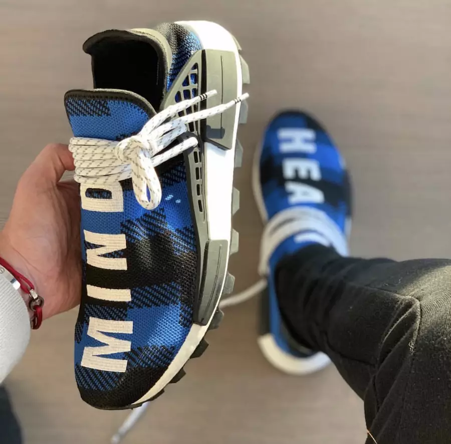 تاریخ انتشار باشگاه پسران میلیاردر adidas NMD Hu Heart Mind Blue Black