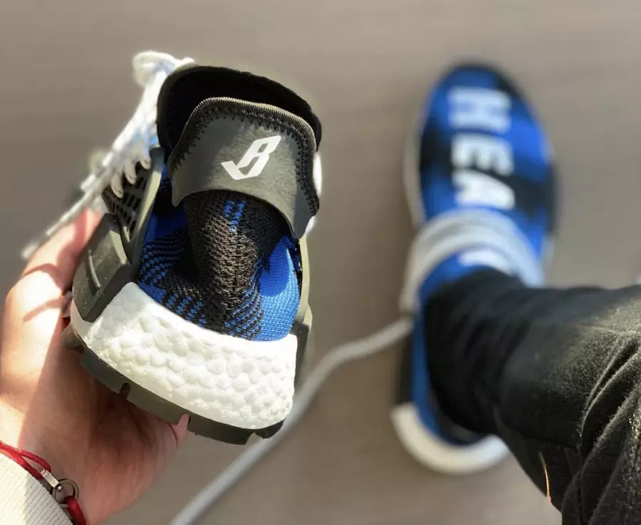 تاریخ انتشار باشگاه پسران میلیاردر adidas NMD Hu Heart Mind Blue Black