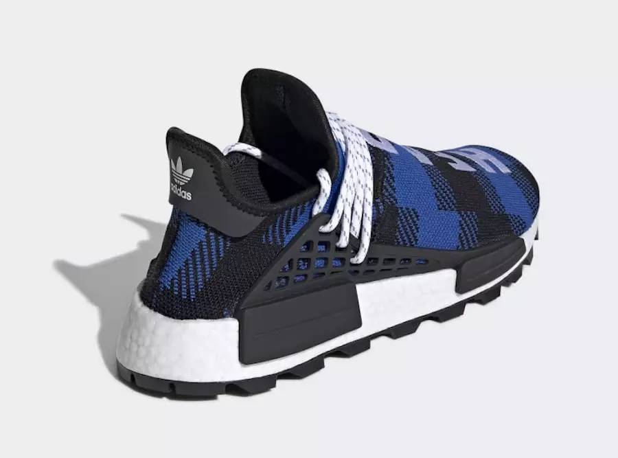 Billionaire Boys Club Adidas NMD Hu Heart Mind Blue Plaid EF7387 Дата выпуску