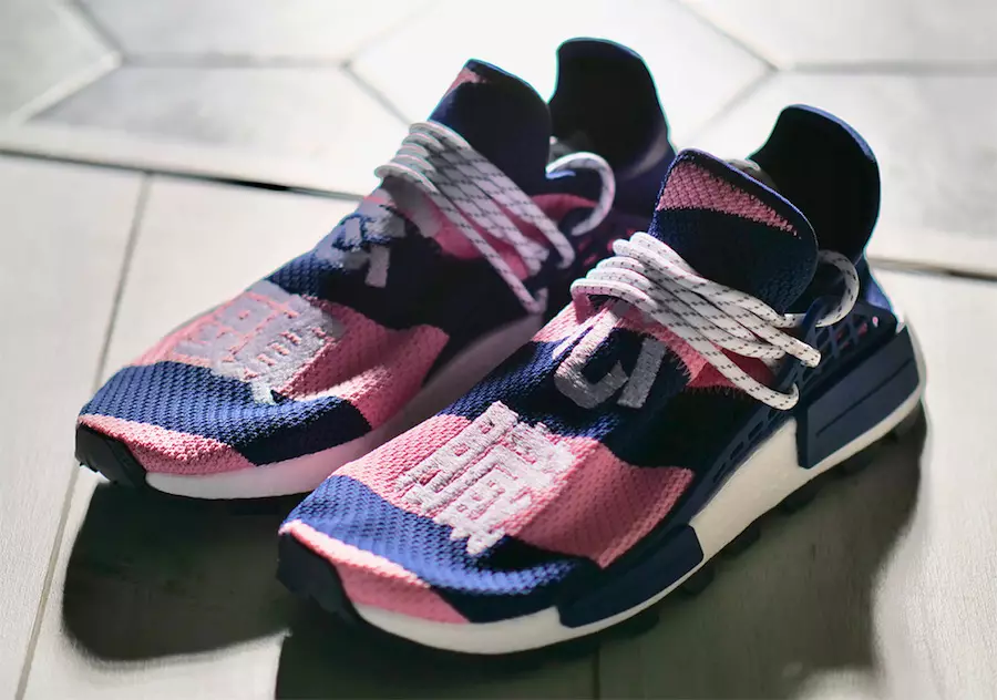 Pharrell BBC adidas NMD Hu G26277 Dáta Eisiúna