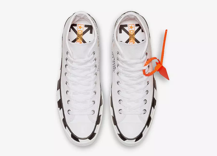 Off-White x Converse Chuck 70 Tarikh Tayangan