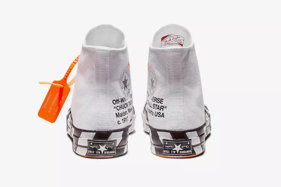 Tarehe ya Kutolewa ya Off-White x Converse Chuck 70