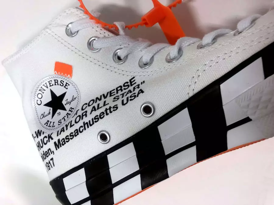 Umazano bele Converse Chuck 70 Stripe Datum izdaje