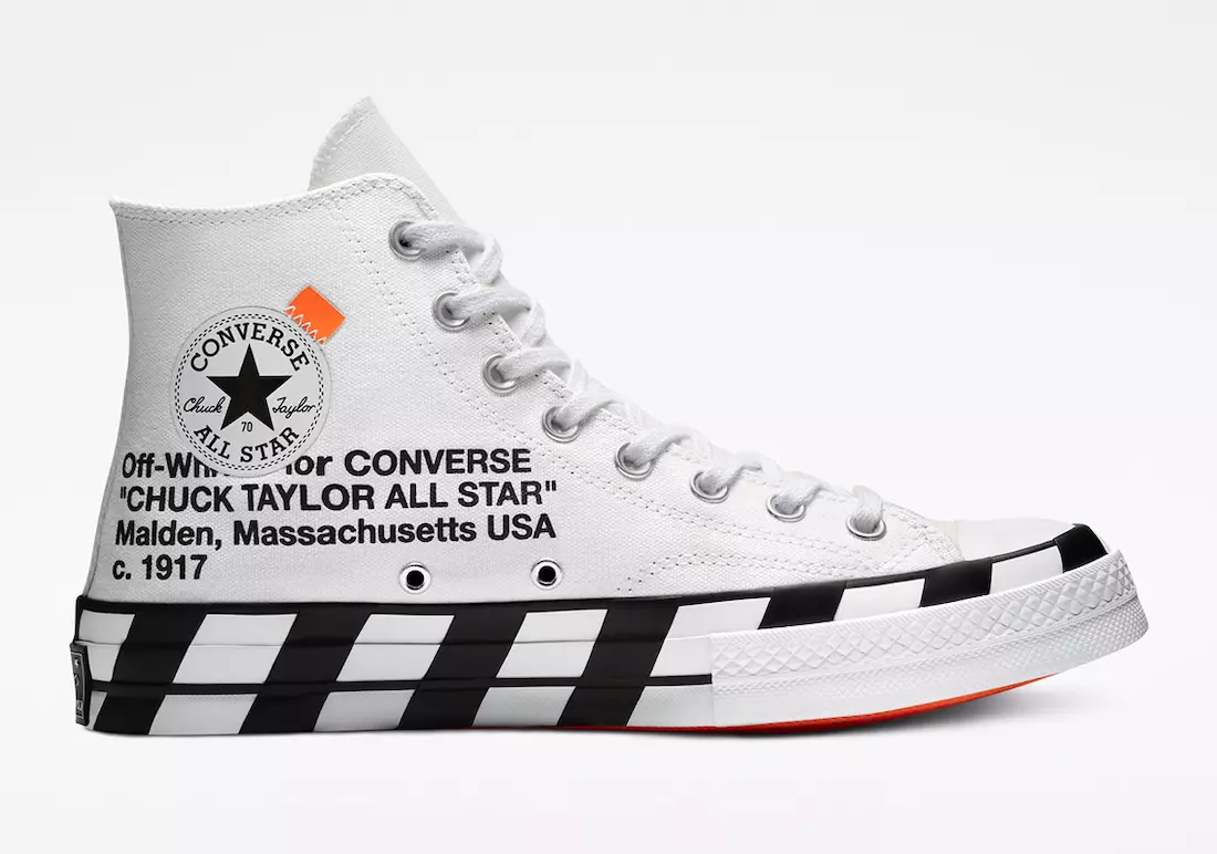 ღია თეთრი Converse Chuck 70 163862C Restock