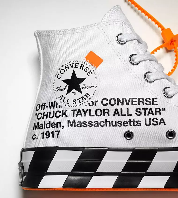 Off-White x Converse Chuck 70 2018 Дата на издаване