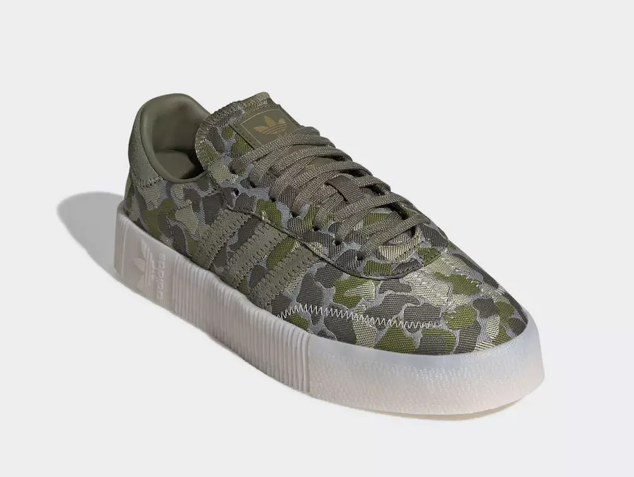 تاریخ انتشار adidas Sambarose Camo EE4677 EE4676