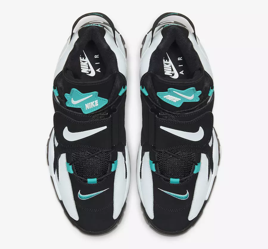 Nike Air Barrage Mid Black White Cabana AT7847-001 Датум на издавање