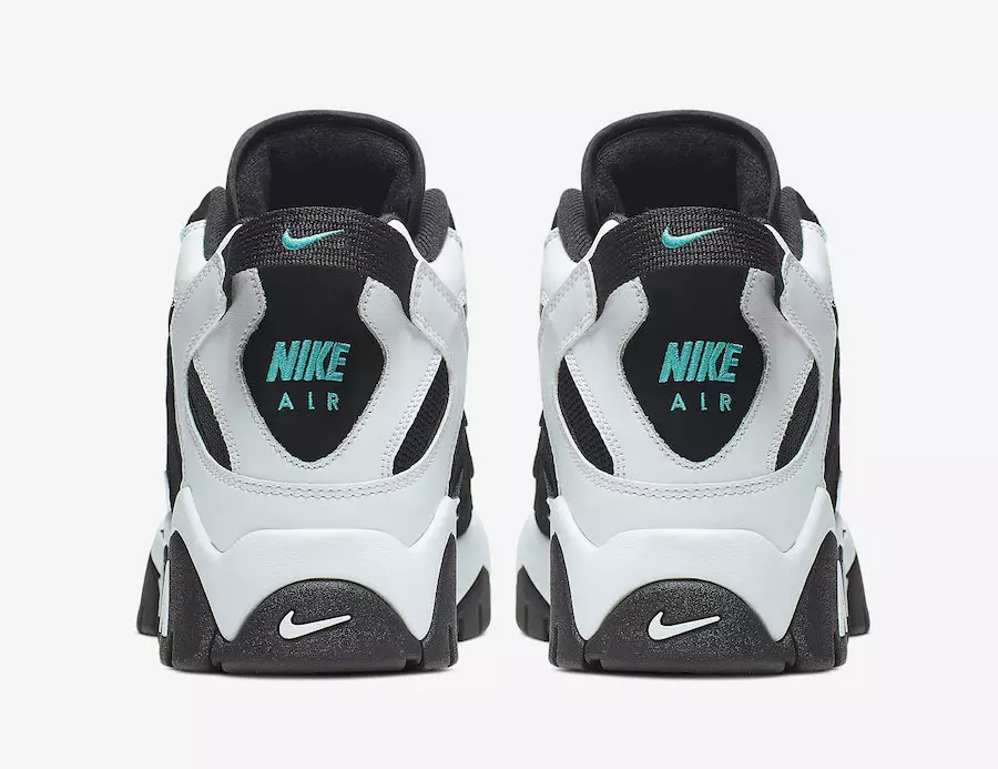 Nike Air Barrage Mid Black White Cabana AT7847-001 Megjelenés dátuma