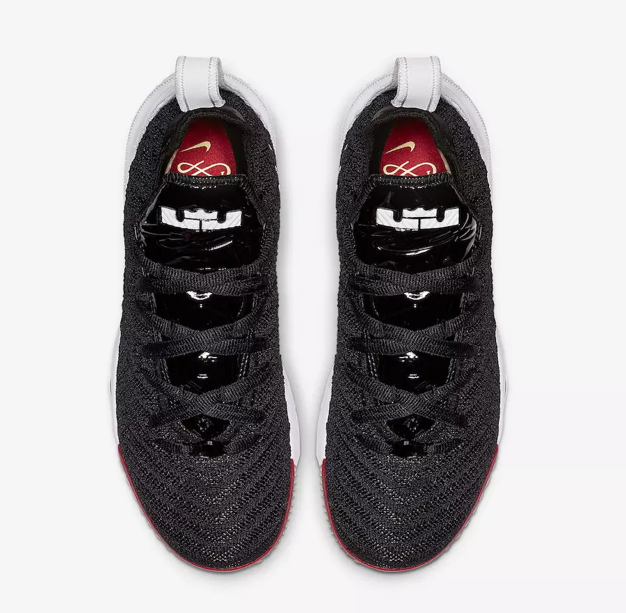 Nike LeBron 16 GS Bred AQ2465-016 Data di rilascio