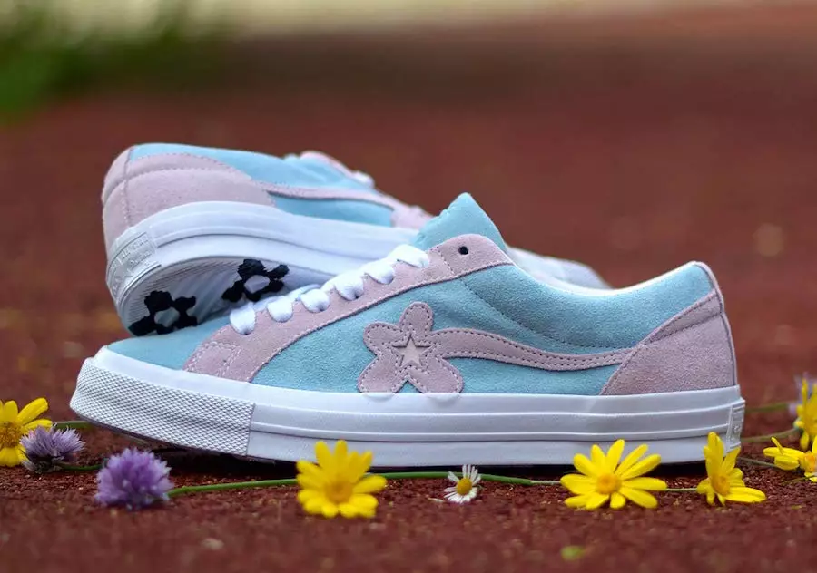 Converse One Star Golf Le Fleur အပြာနုရောင် ပန်းရောင်