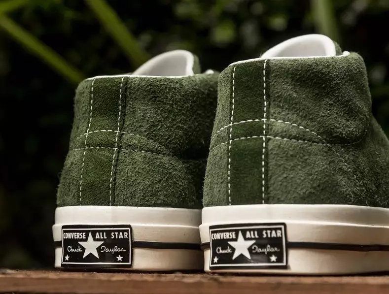 Converse One Star Mid Shadow Green Egret