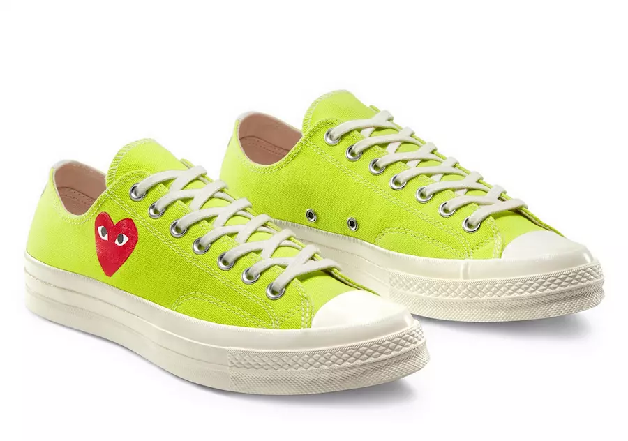 Erscheinungsdatum von CDG PLAY x Converse Chuck 70