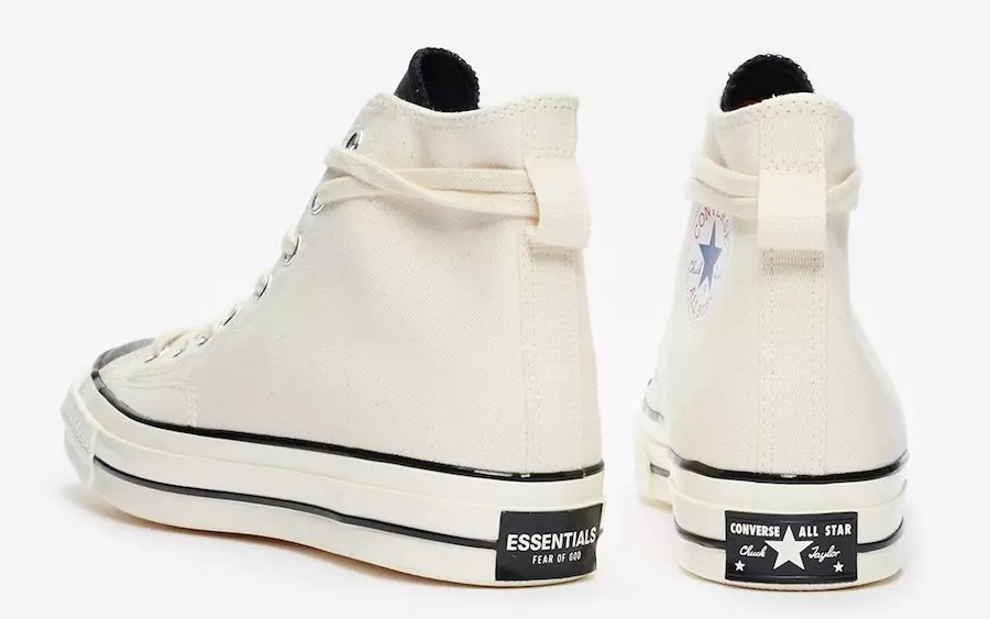 Fear of God Essentials Converse Chuck 70 Cream Ngày phát hành 2020