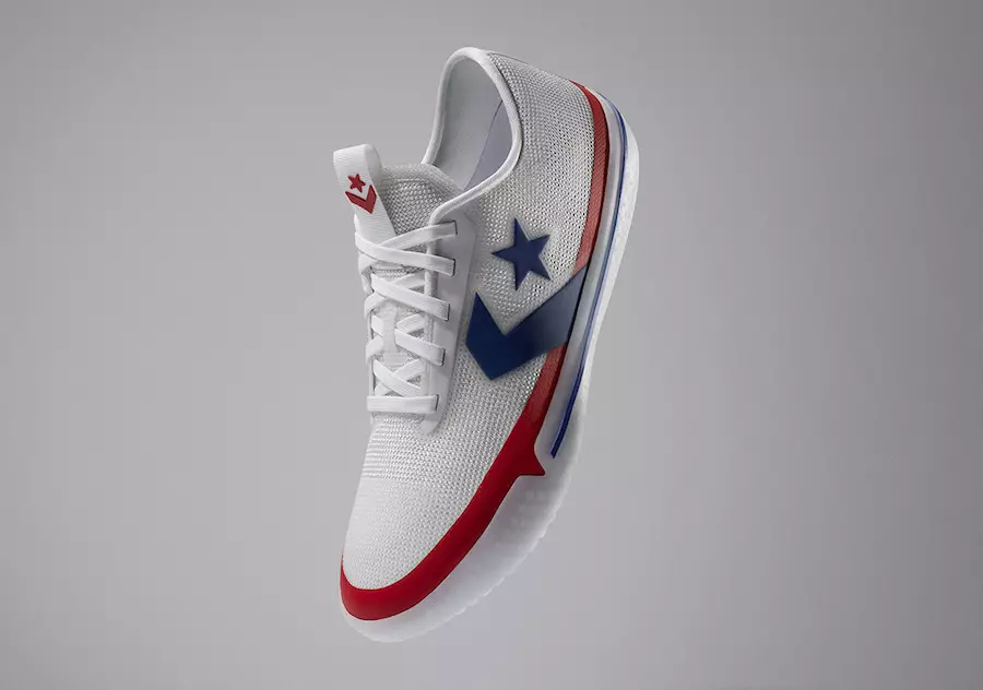 Converse All Star Pro BB Low White Blue Red All-Star تاریخ انتشار